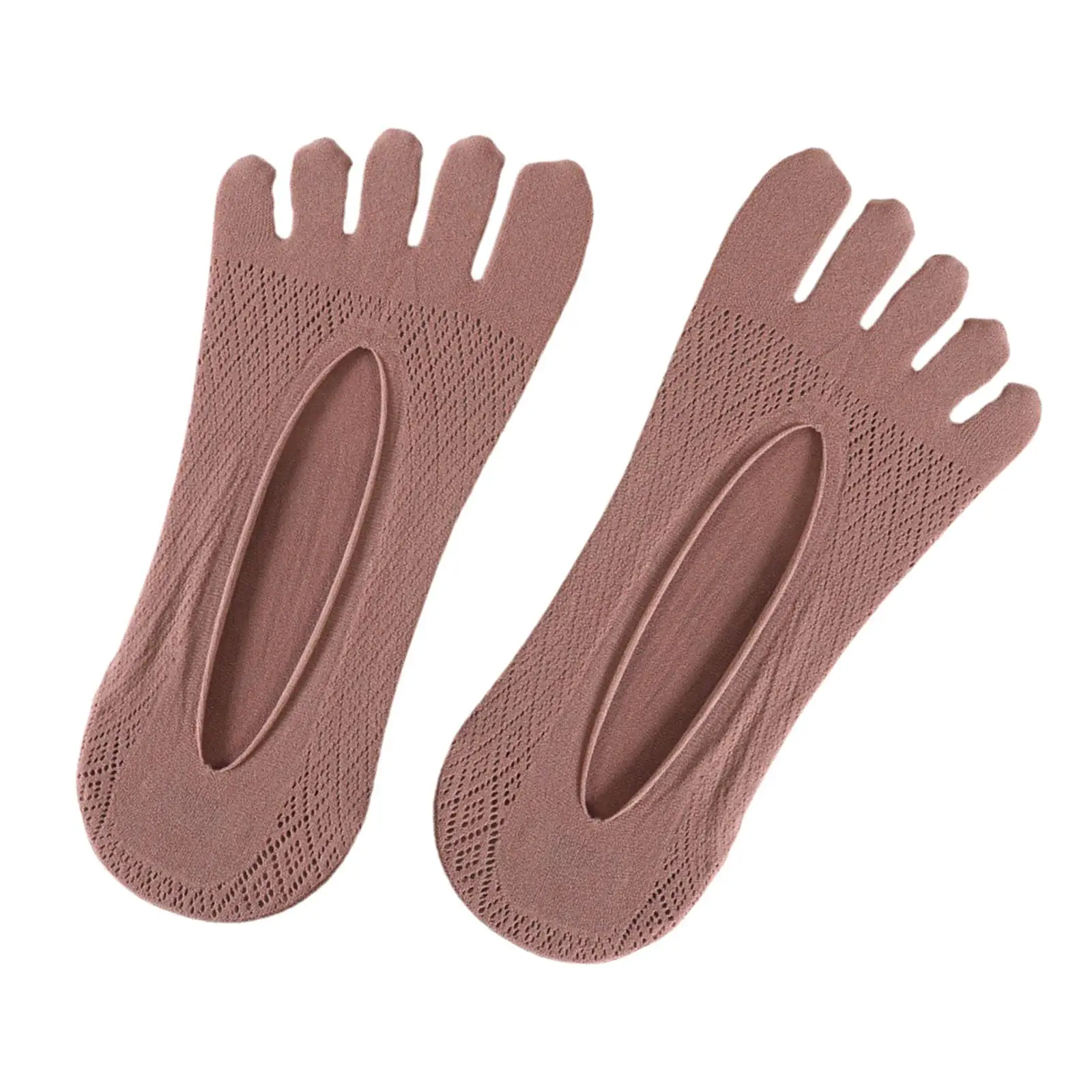 

Носки-невидимки с пятью пальцами, спортивные, низкие, без шва