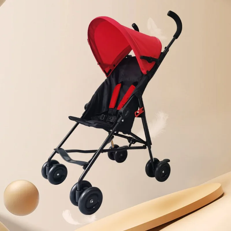 

Aluminium Alloy Frame Baby Stroller, Light Carts Folding Lightweight Strollers, Children Walking Umbrella Car for Baby Cars