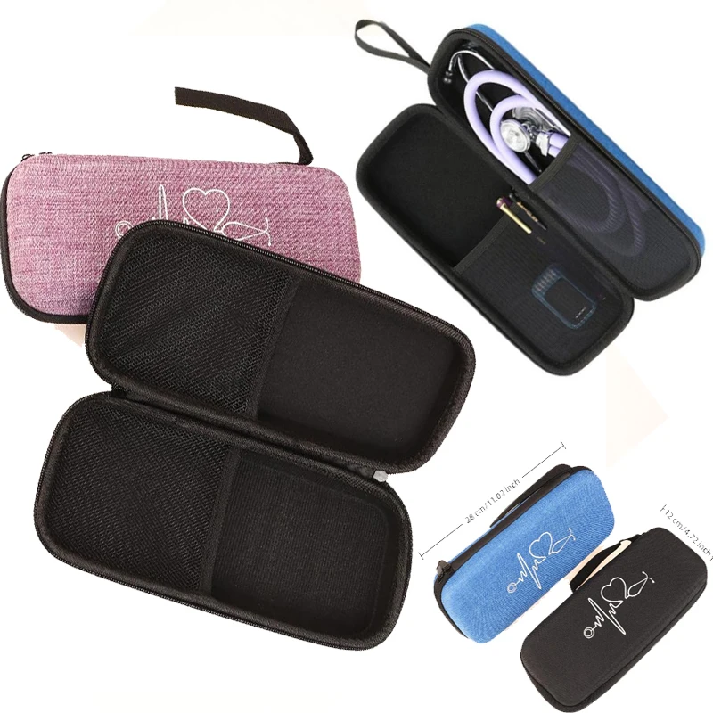 Stethoscope Storage Box Cover Wearable Bag Accessorie EVA Carrying Case Nurse Case Carry Bag Stethoscope Bag Personal healthcare