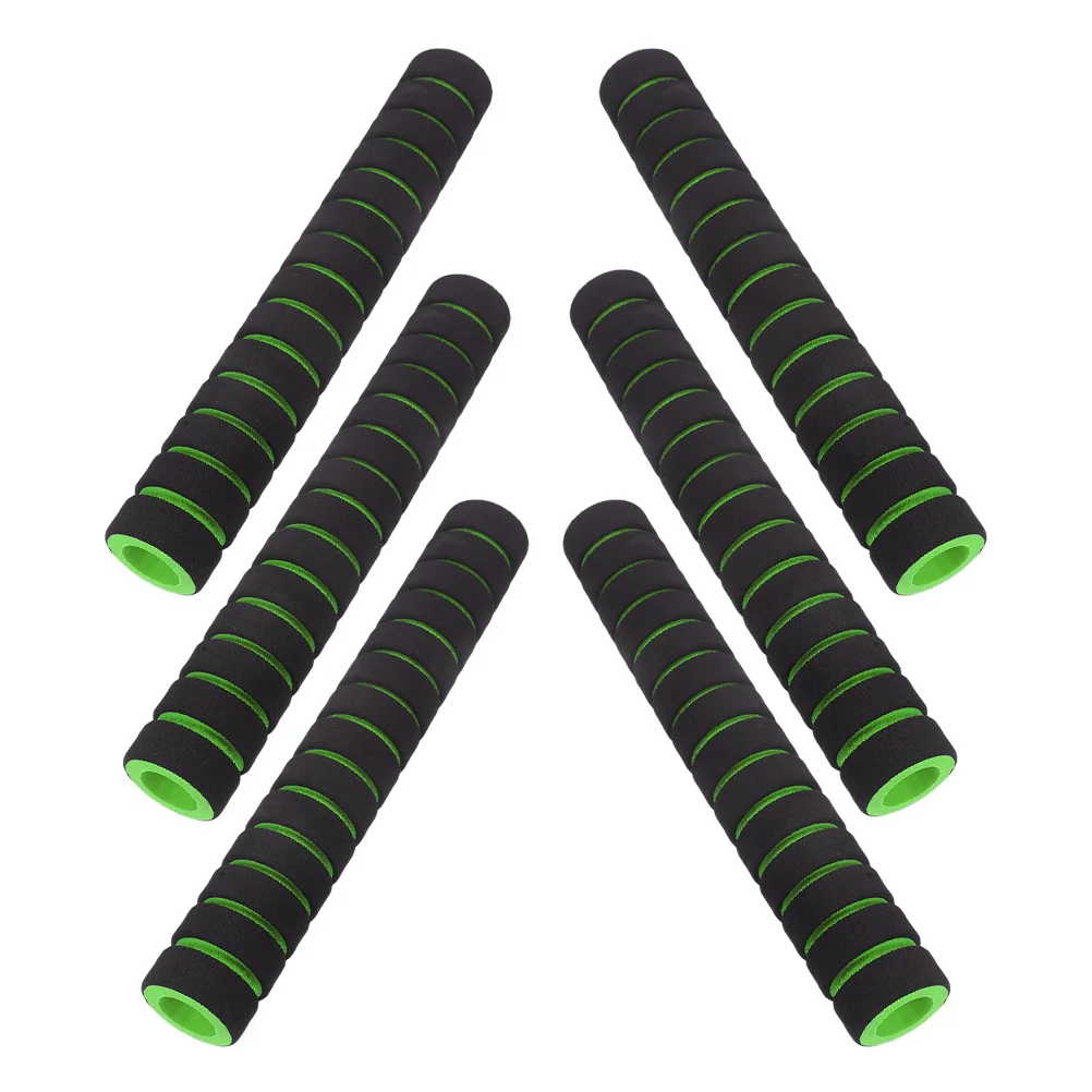 

3Pairs Paddle Sponge Handle Cover Ergonomic Design Non-Skid Kayak Grips Shock Absorbing Protective Cover for Canoe Paddle Users