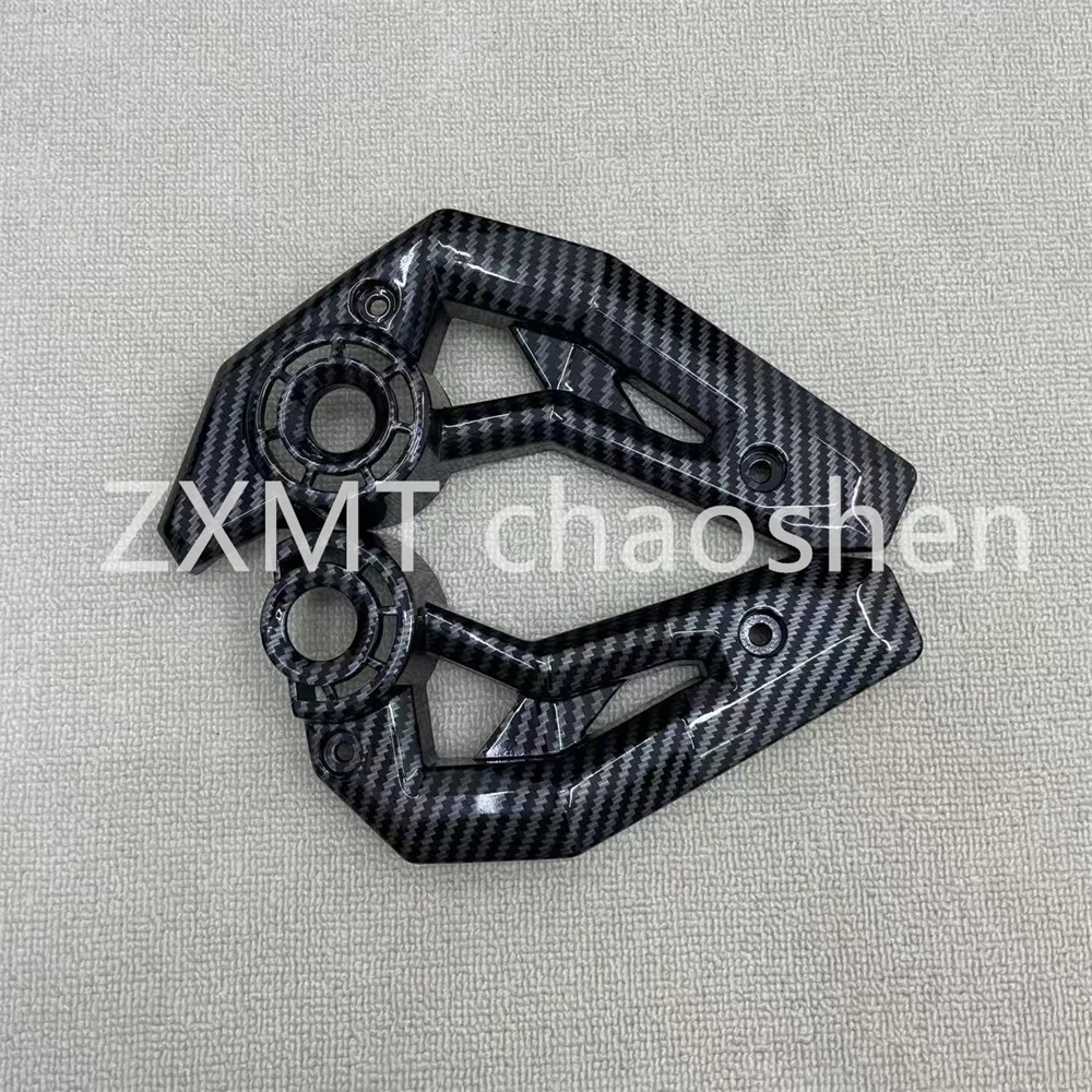 ABS motorcycle fairings are suitable for ZX650 ER6F 2017-2024 and Z650 2017-2024 frame triangle plate carbon fiber paint