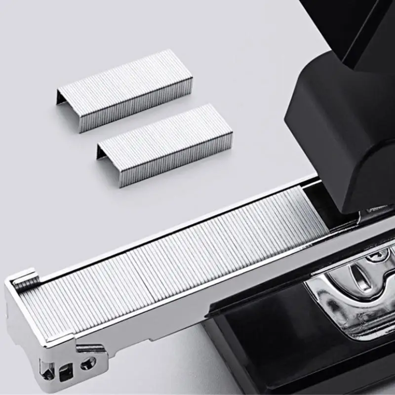 دباسة شديدة التحمل مع 1000 دباسة سعة 50 ورقة ومقبض مريح ودباسة موفرة للعمالة للوازم المكتبية المدرسية K1KF