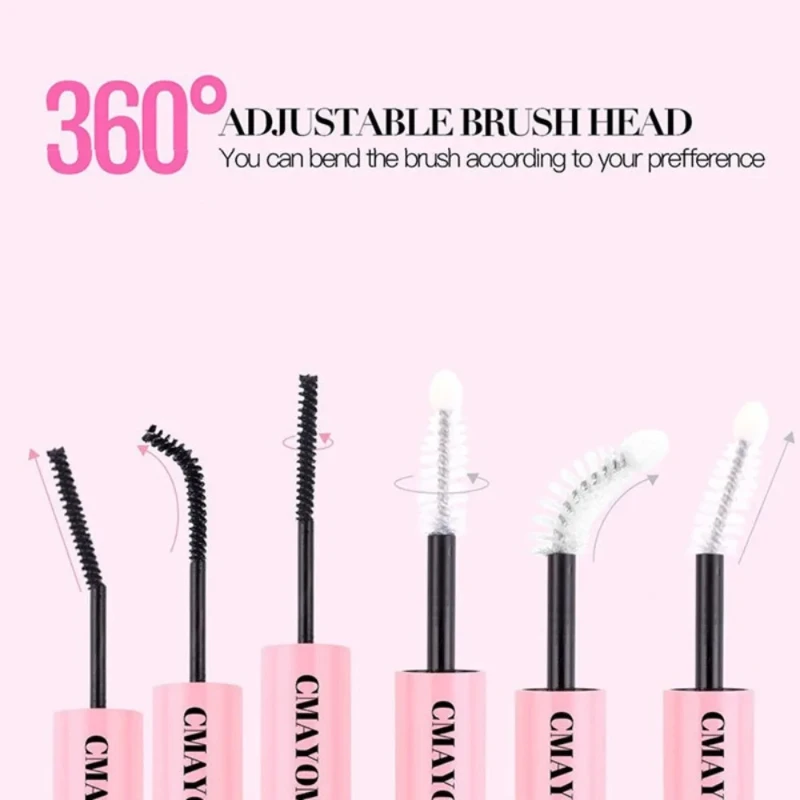 Dual Head Eyelash Glue Lash Bond and Seal Kit Odorless Quick Dry Waterproof Low Irritation Super Strong Hold Lash Raincoat