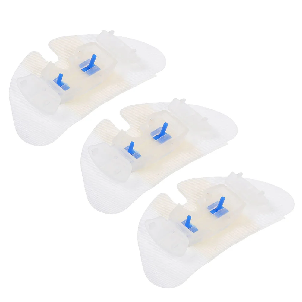 

3 Pcs Catheter Fixation Fixing Device Universal Sticker Urine Drainage Tube Bag Stickers