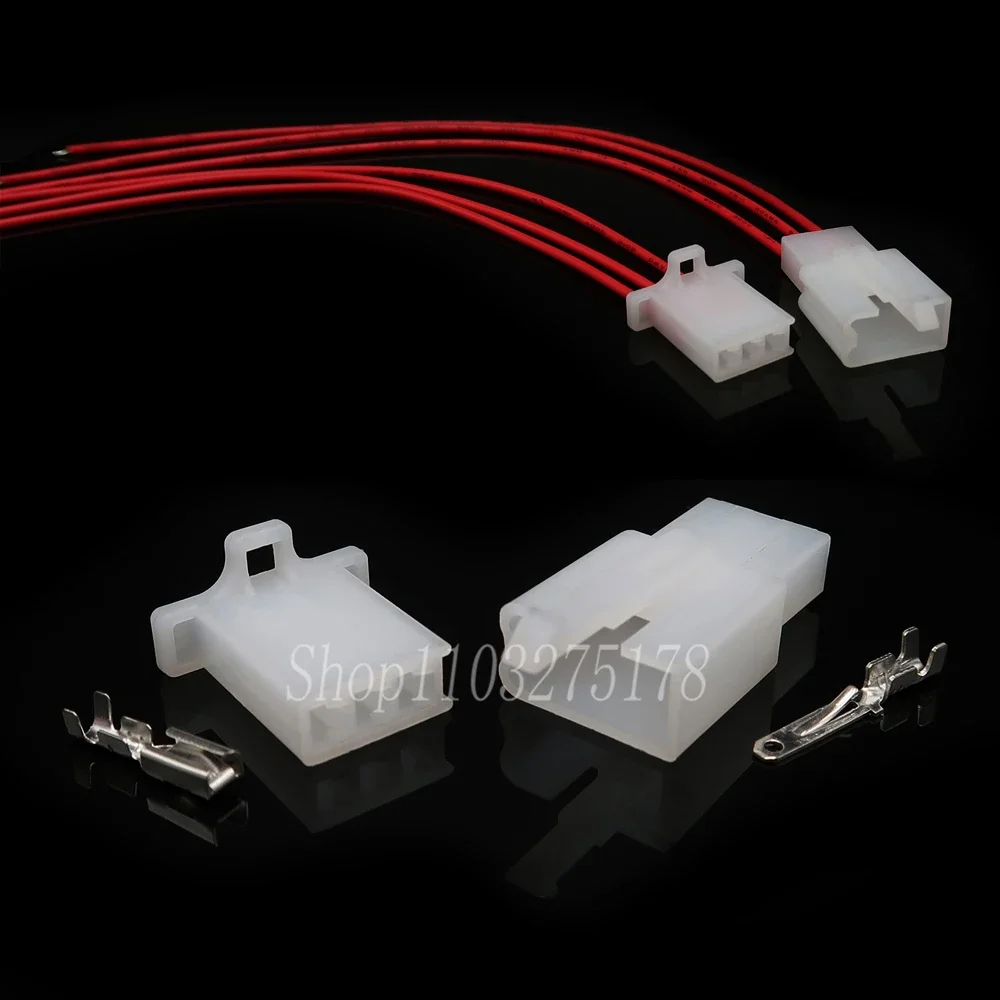 1 Set 3 Pin 6030-3991 6040-3111 Car Plastic Housing Wire Harness Socket Auto Modification Plug with Wires