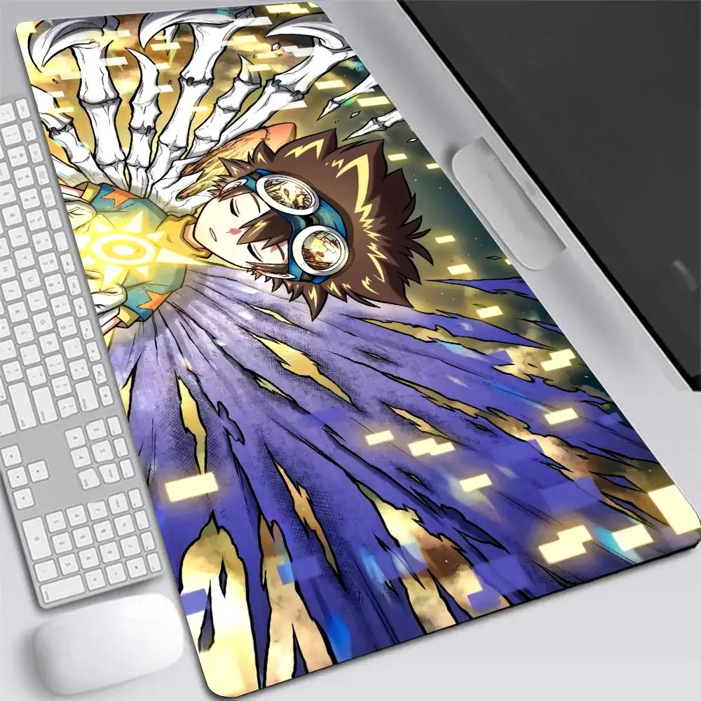 

Digimon Gaming Mouse Pad Anime Playmat Large Mousepad Gamer Office Keyboard Mouse Mats Carpet Anti-Slip Computer Table Desk Mat