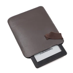 Anti falling style super slim sleeve pouch cover,microfiber leather E-Book sleeve case for Kobo glo HD 6