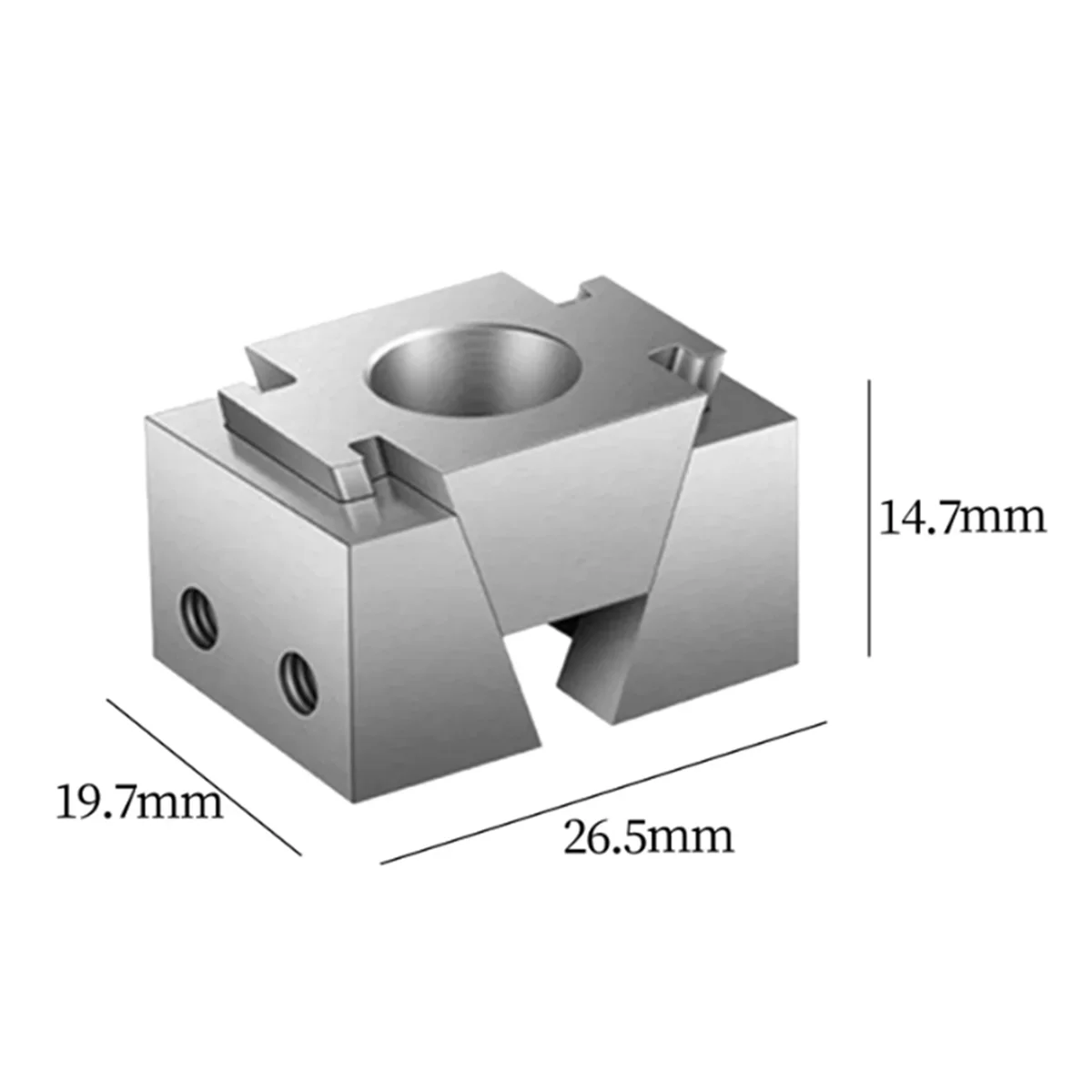 CMHI Ok-máquina de expansión de cuña M8, abrazadera fija lateral ajustable de mesa, herramienta de tallado de escultura, figuras de modelo