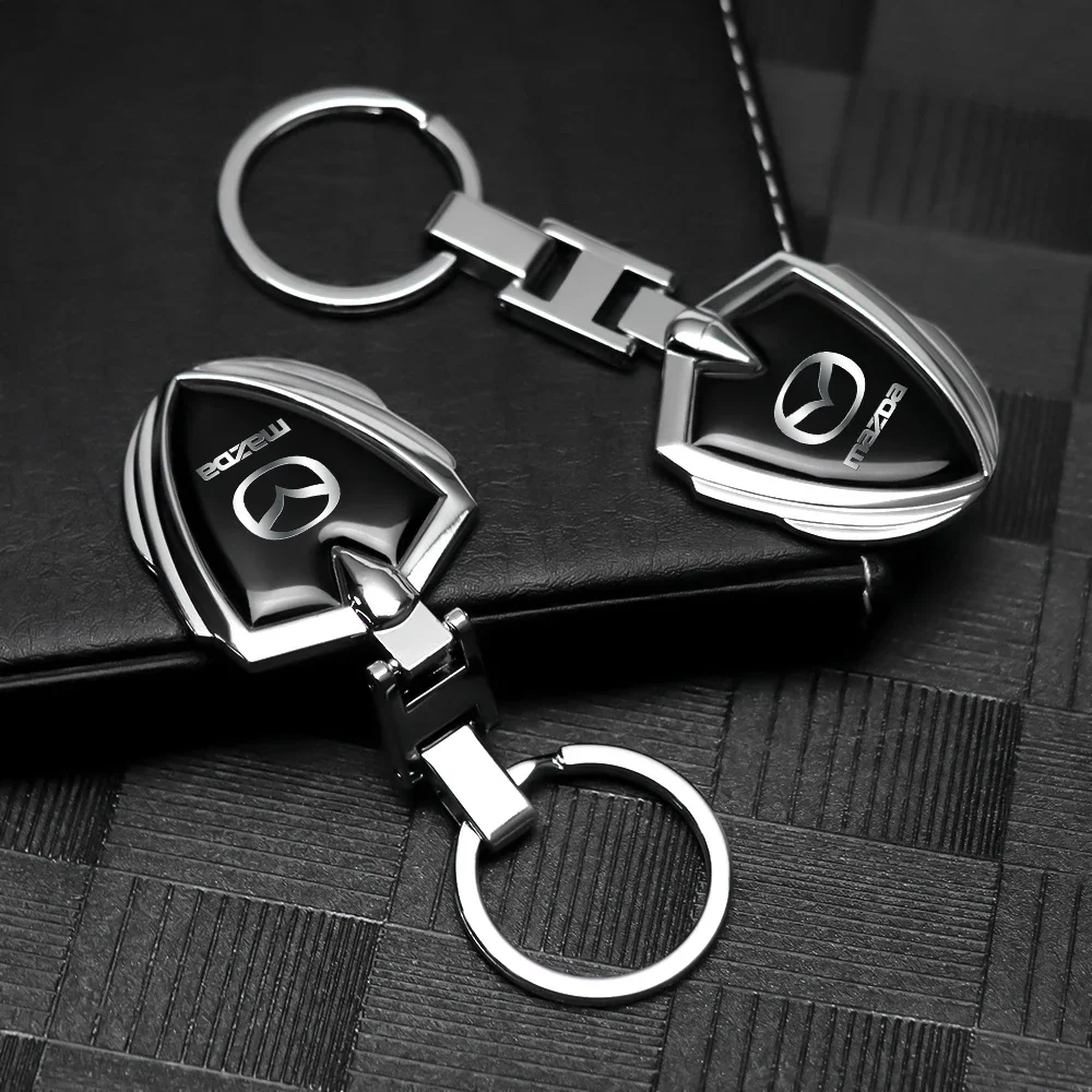 

Auto Emblem Keyring Metal Styling Key Chain Accessories for Mazda CX-30 CX-7 CX-9