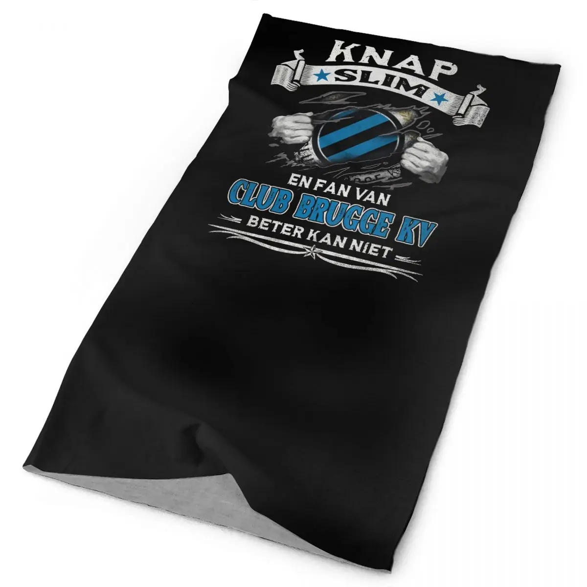 Knap Slim En Fan Van Club Brugge Kv Beter Kan Niet Neck Gaiter Bandana Scarf Face Mask Warmer Ourdoor Breathable