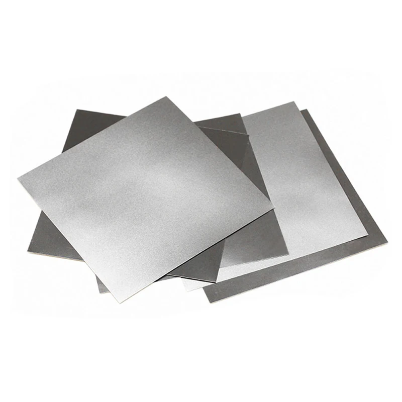 1/2/5pcs 301 Stainless Steel Sheet Thick 0.01-3mm Steel Plate DIY Material Processing Accessories 100*100mm 200*300mm 100*500mm