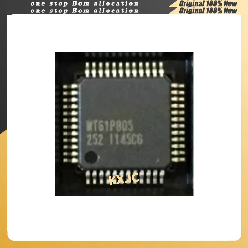 

5 шт./лот, 100% новый оригинал WT61P805 WT61P 61P805 LQFP-48