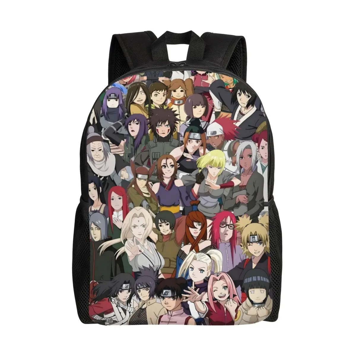 

Customized Animes Cool N-Narutoes S-Sasukes Travel Backpack Men Women School Laptop Bookbag College Student Daypack Bags