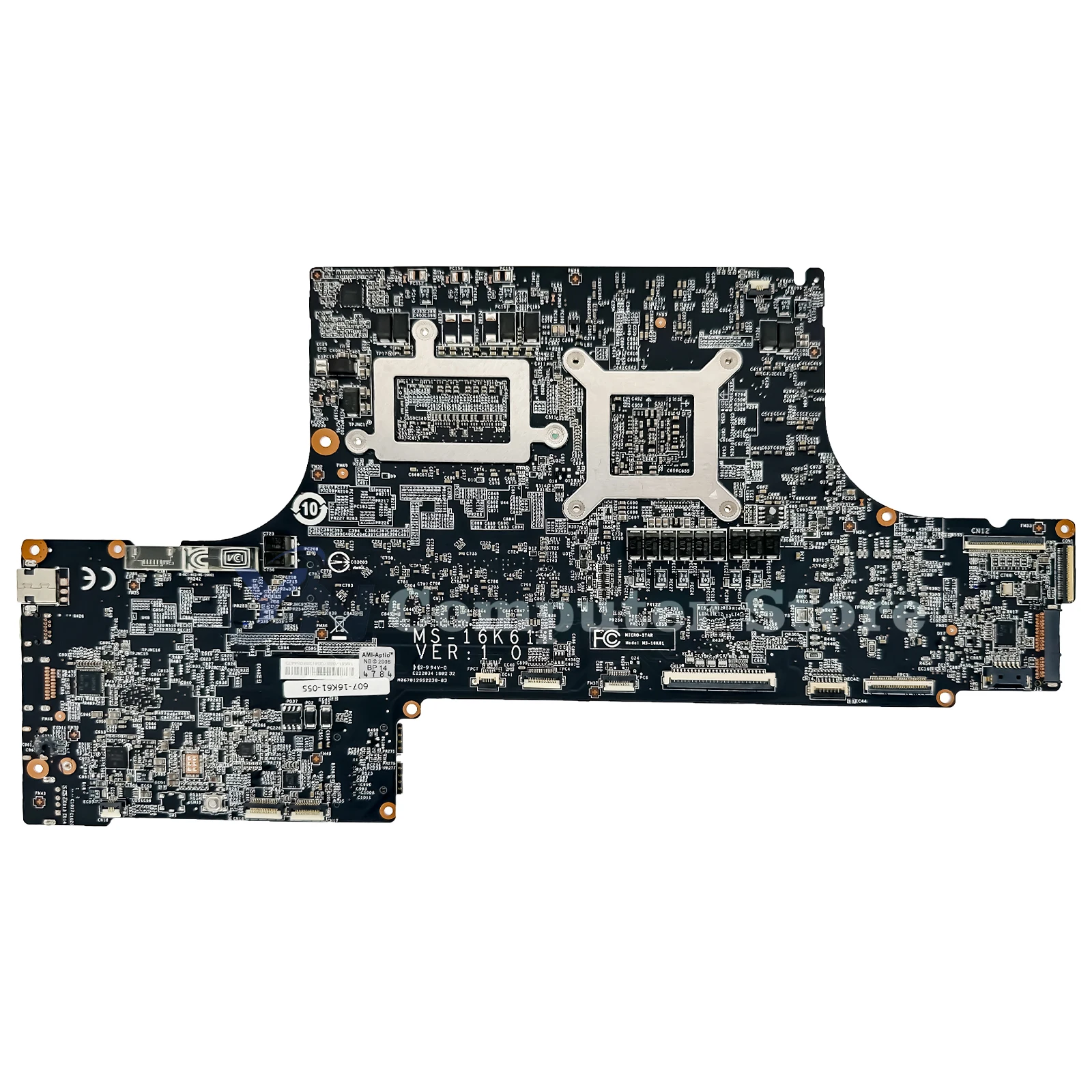 Imagem -02 - Laptop Motherboard para Msi Mainboard Ms16k61 Ms-16k6 Ws63 8sj i5 i7 8ª Geração Gtx1050ti P2000-v4g 100 Funcionando Bem