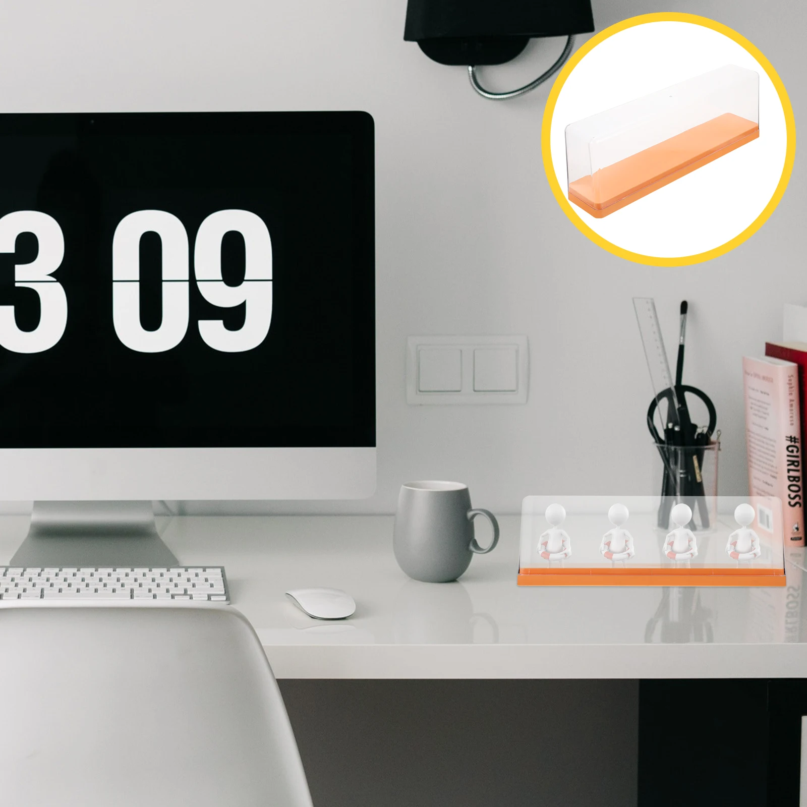 Sturdy Transparent Plastic Display Box For Collectibles High Transparent Acrylic Case Storage Exhibition Showcase Clear Display