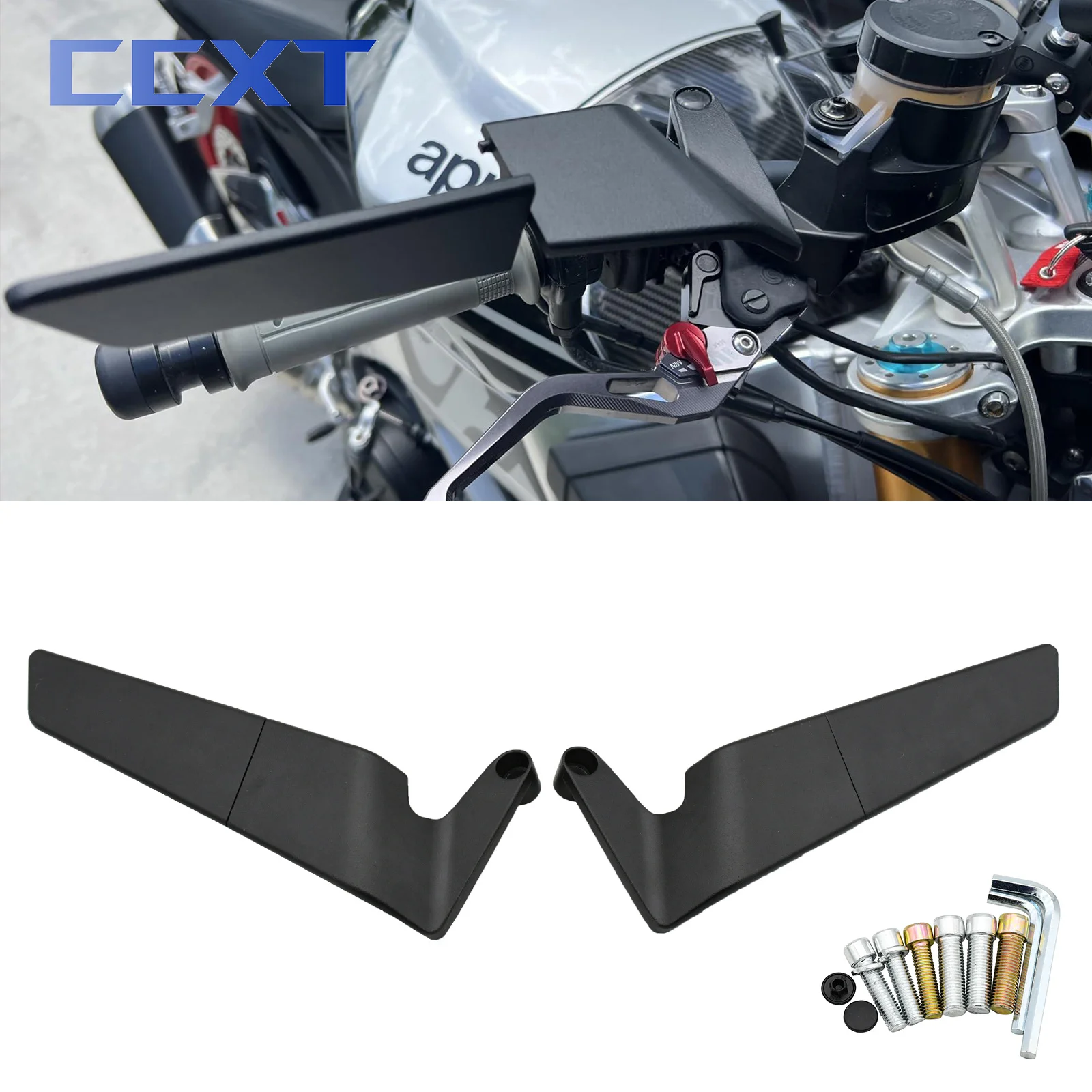 Motorcycle Wing Mirrors Rearview Rotating NEW Rearview Side Mirror For KTM 125 200 250 DUKE 390 690 790 890 990 SUPER DUKE 1290R