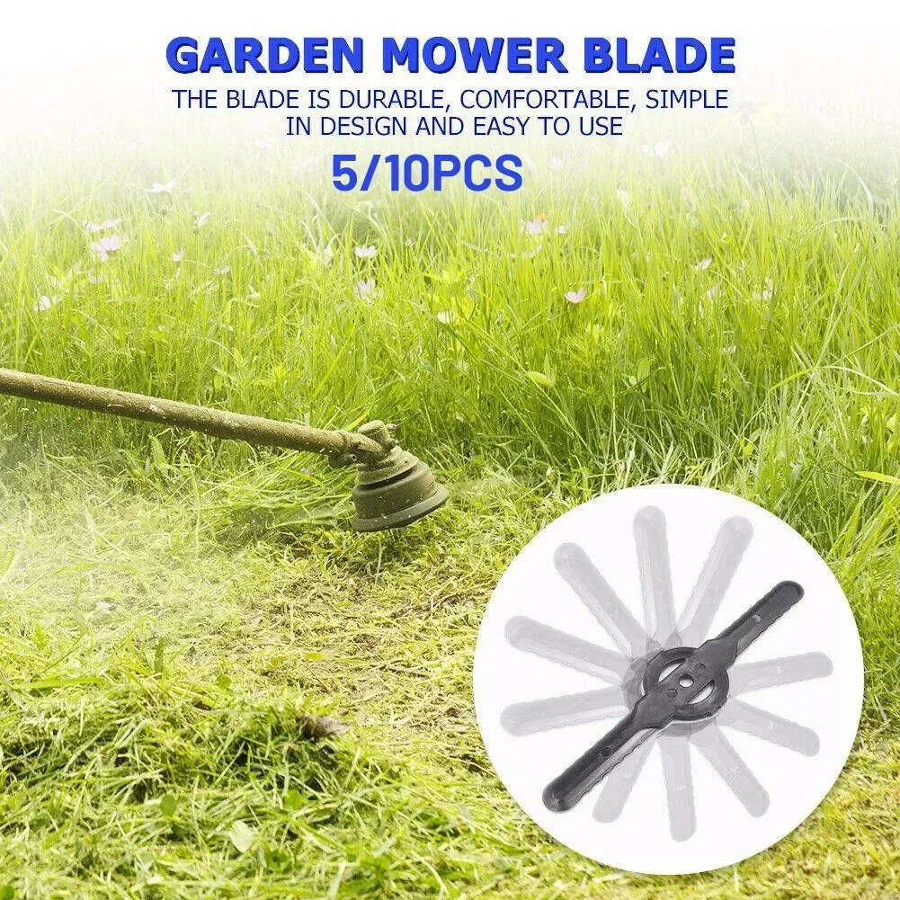 Grass Trimmer Blades Quick And Easy Replacement With Plastic Blades For Electric Grass Trimmers Enhanced Efficiency