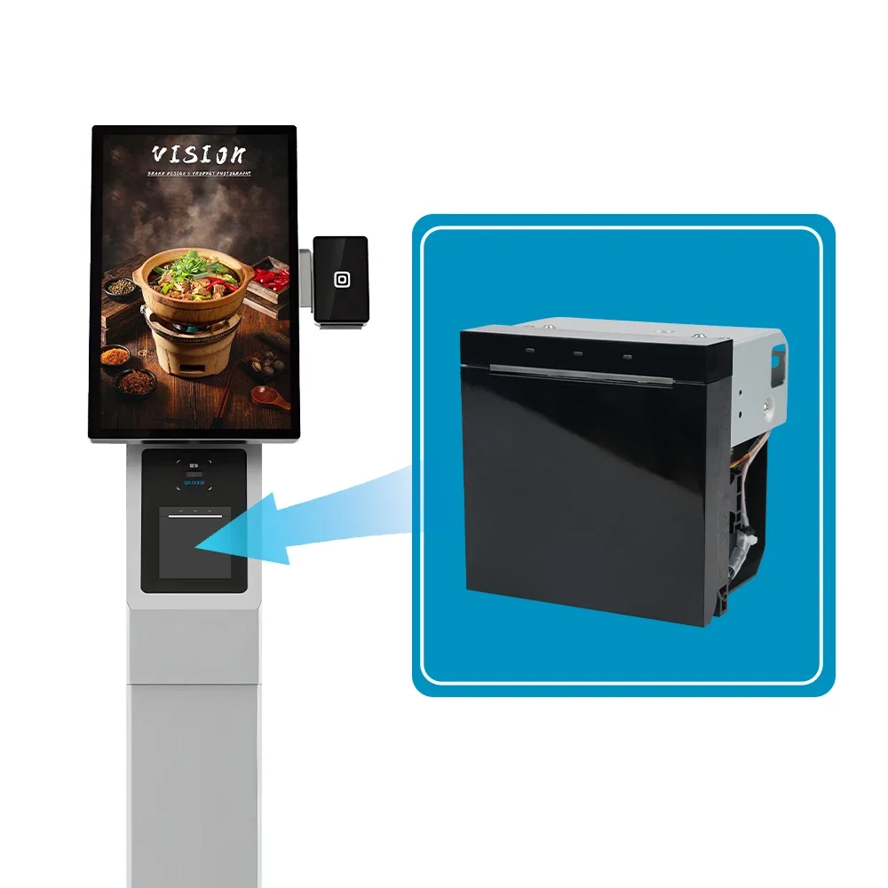 Masung 80mm Thermal Printer with USB and RS232 Auto Cutter for 58mm/80mm Receipt Printing Used for Kiosk Receipt Printer