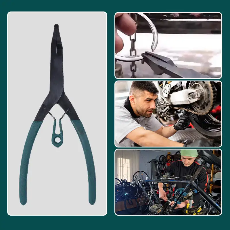 Snap Ring Pliers for Gearbox Maintenance Special Circlip Pliers Flat Mouth Retaining Ring Pliers Shaft Hole Disassembly Calipers