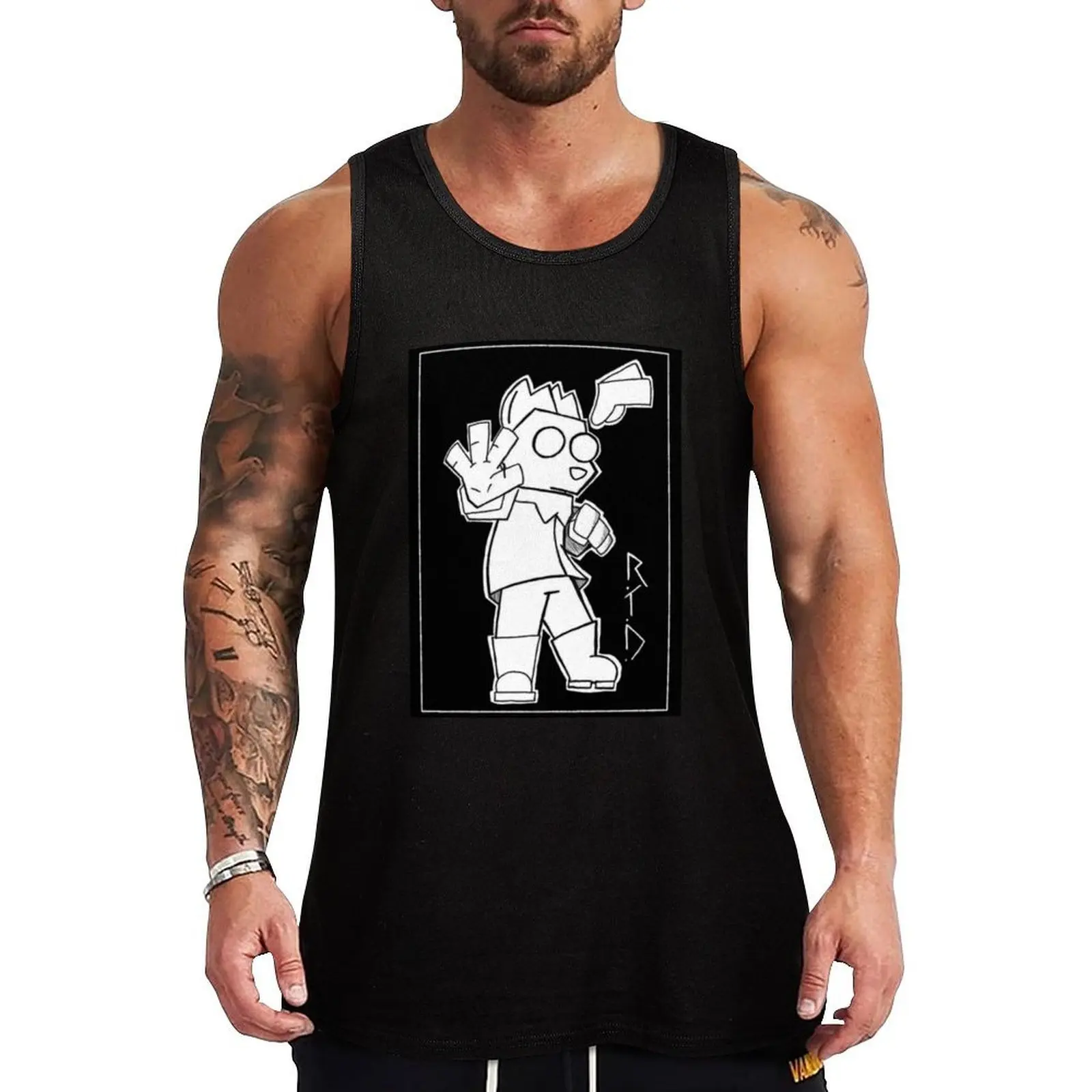 

R.T.D. blast Tank Top Basic Layering Tank Top Soft Cotton Sleeveless Shirt