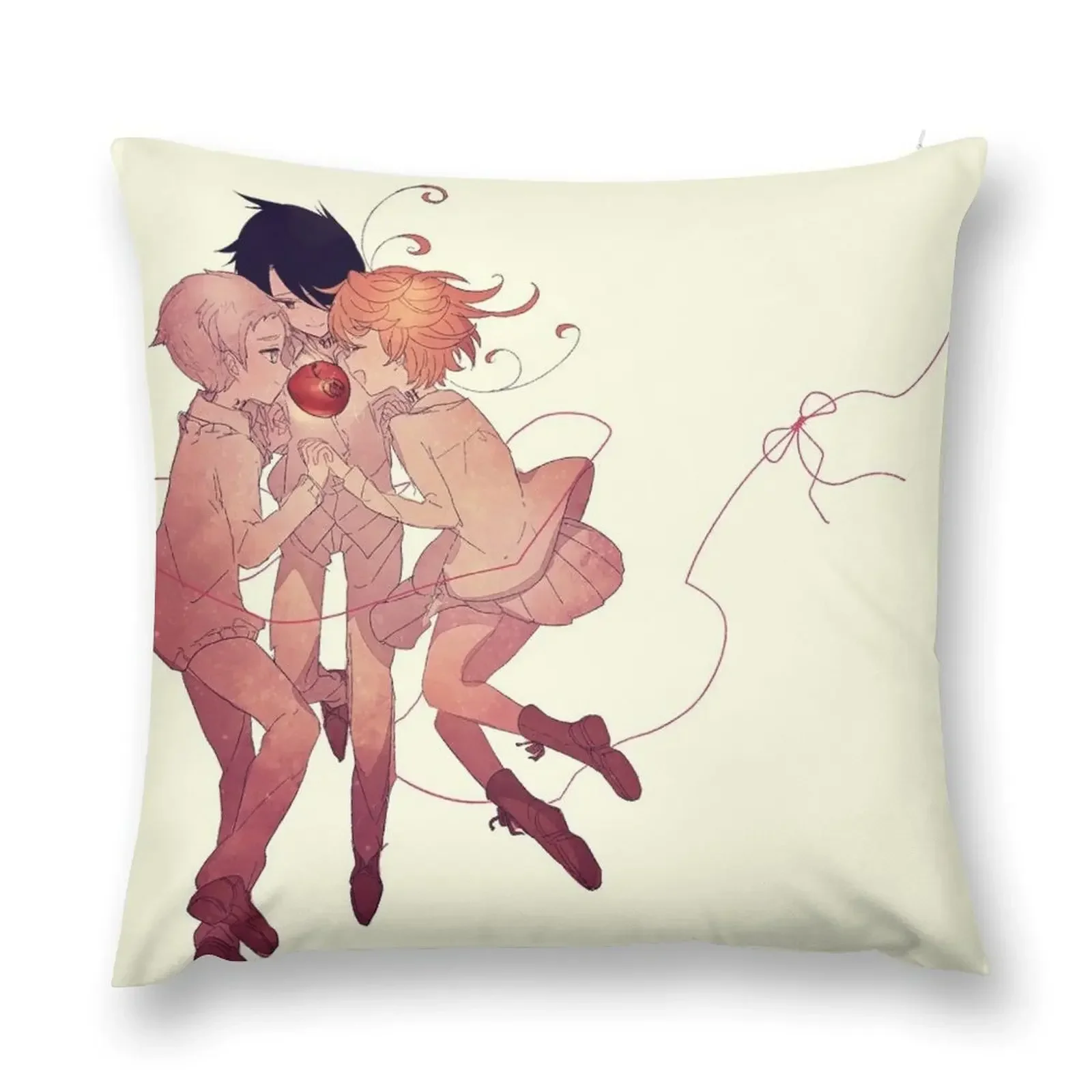 

The Promised Neverland Throw Pillow Decorative Cushion Cover Pillow Case pillow