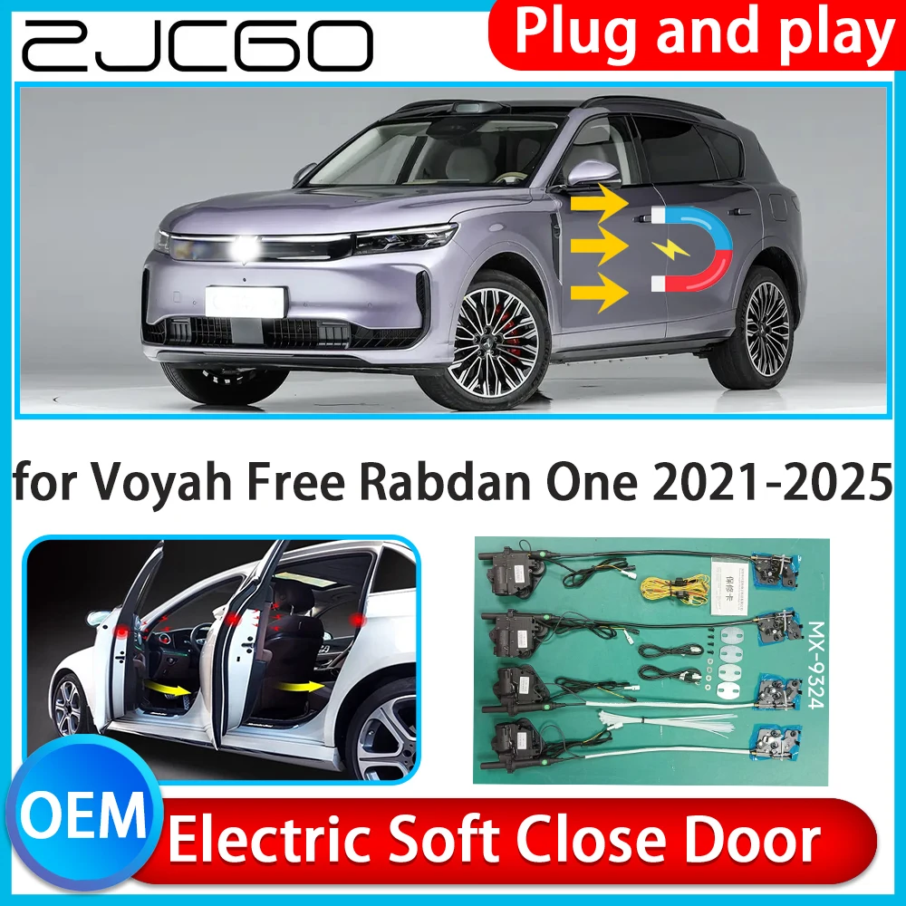 

for Voyah Free Rabdan One 2021-2025 Auto Pull Car Soft Close Kit Door Power Latch Electric Door Catch Soft Closing Assist Silent