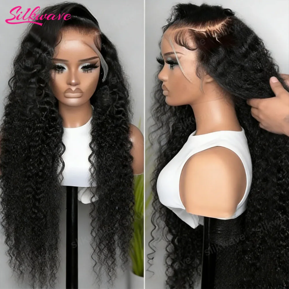 

30-дюймовый парик из натуральных волос с 360-градусным полным кружевным покрытием, кудрявый, предварительно выщипанный, плотность 200%, HD-кружево 13x6, парик из натуральных волос с HD-кружевом спереди, без клея, 5x5