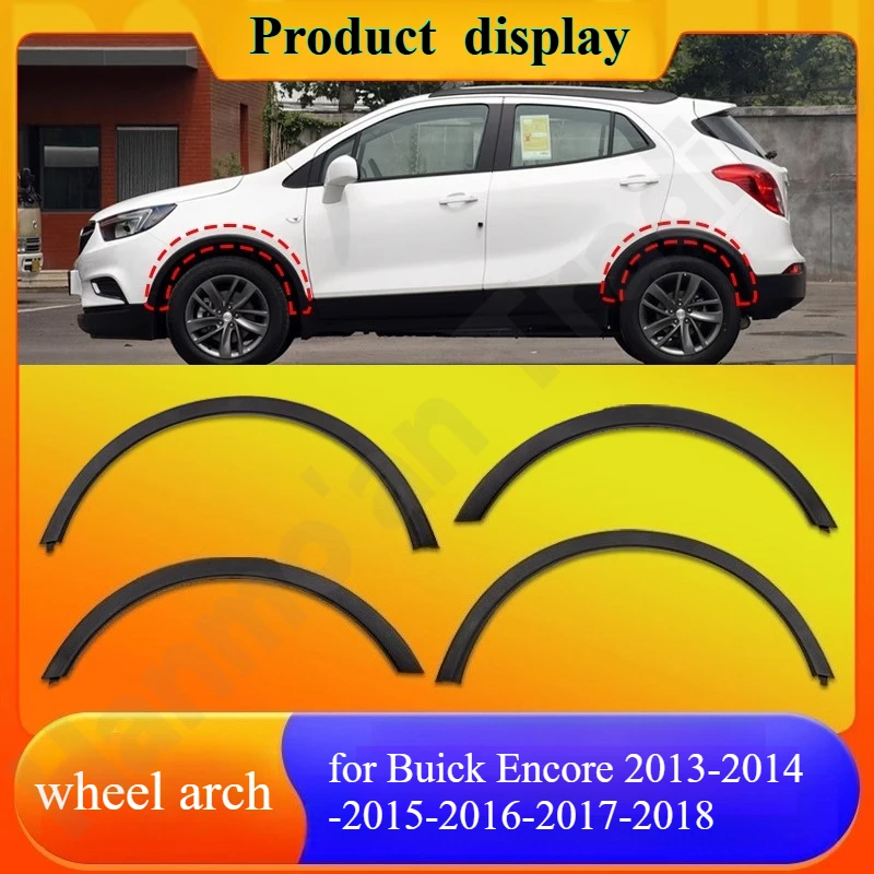 

Для Buick Encore 2013-2014-2015-2016-2017-2018 полоски для защиты от столкновений/защиты от царапин на переднюю и заднюю арку