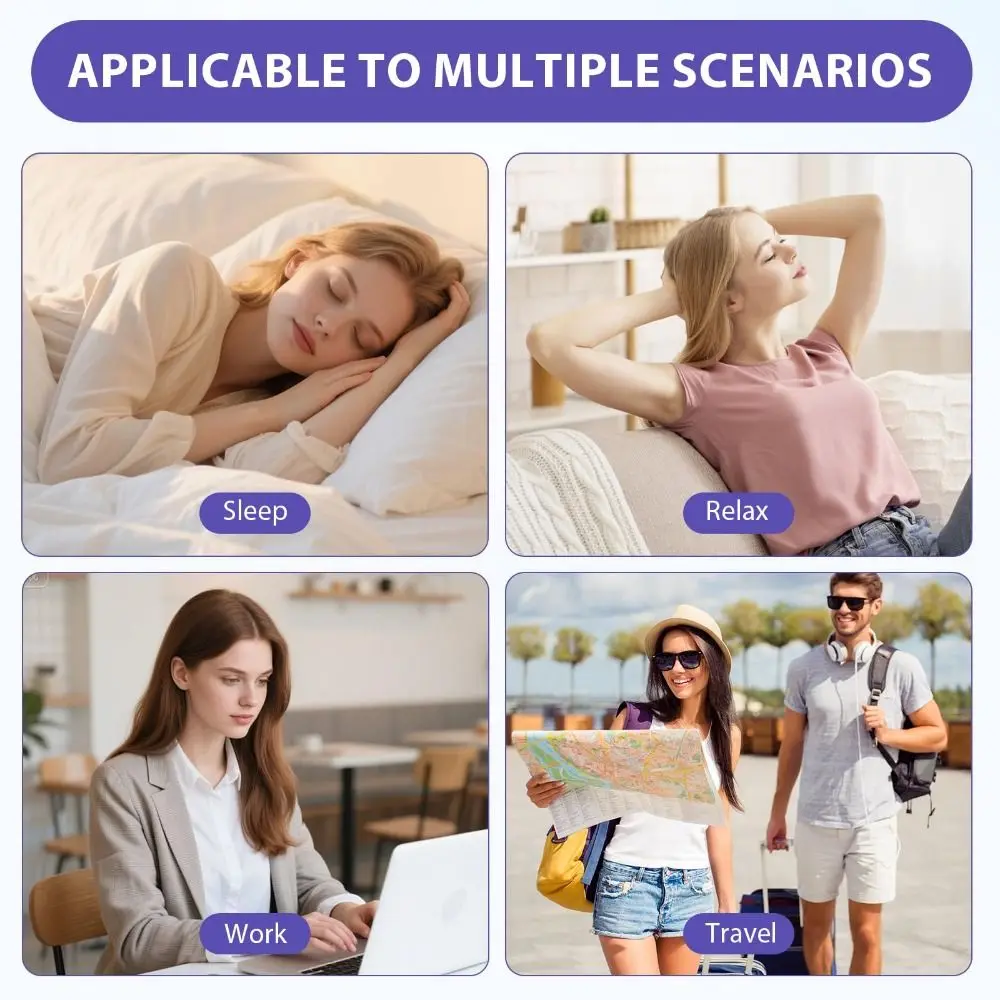 

Type C Charging Sleep Aid Machine Microcurrent Technology Calm Function Holding Sleep Instrument Sleep Improvement