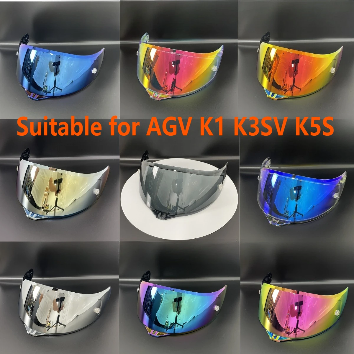 

Helmet Visor Shield Lens for AGV K1 K3SV K5S Visor HelmetWindshield Uv Protevtion Accessories