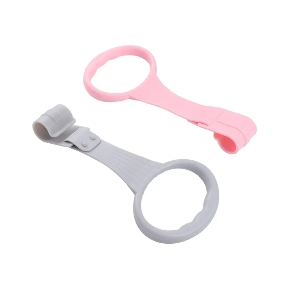 Hanging Ring Children's Bed Pull Ring Plastic Solid Color Learn To Stand Hand Pull Ring Creative Bed Accessories