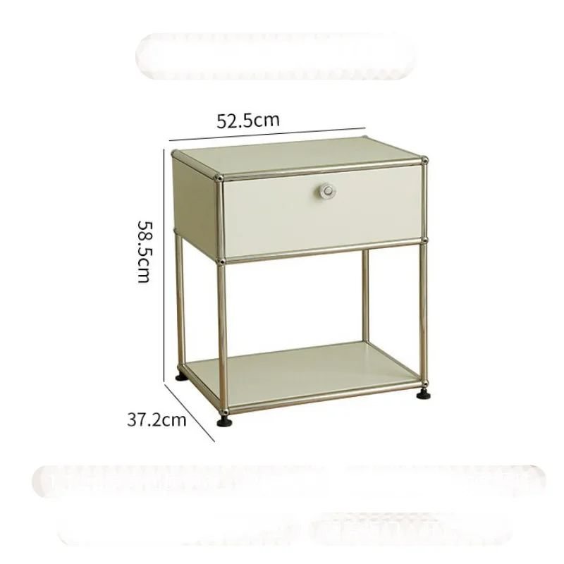 

Stainless steel TV cabinet storage simple modern module integrated dining side cabinet living room ins minimalist