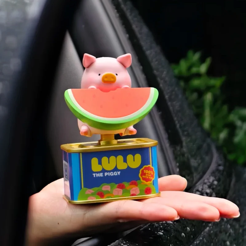 Lulu The Piggy Holiday Series Solar Motion Blind Box Lulu Pig Rocking Mystery Boxes Surprise Cute Animal Dolls Model Collection view 6