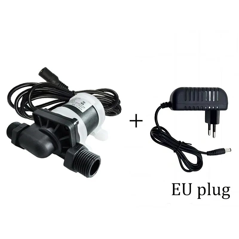 12V 24V DC Multifunctional Brushless Water Pump DC Pump Booster Pump Warm Air Water Cooled Circulation Pump 1/2" DN15 image 6