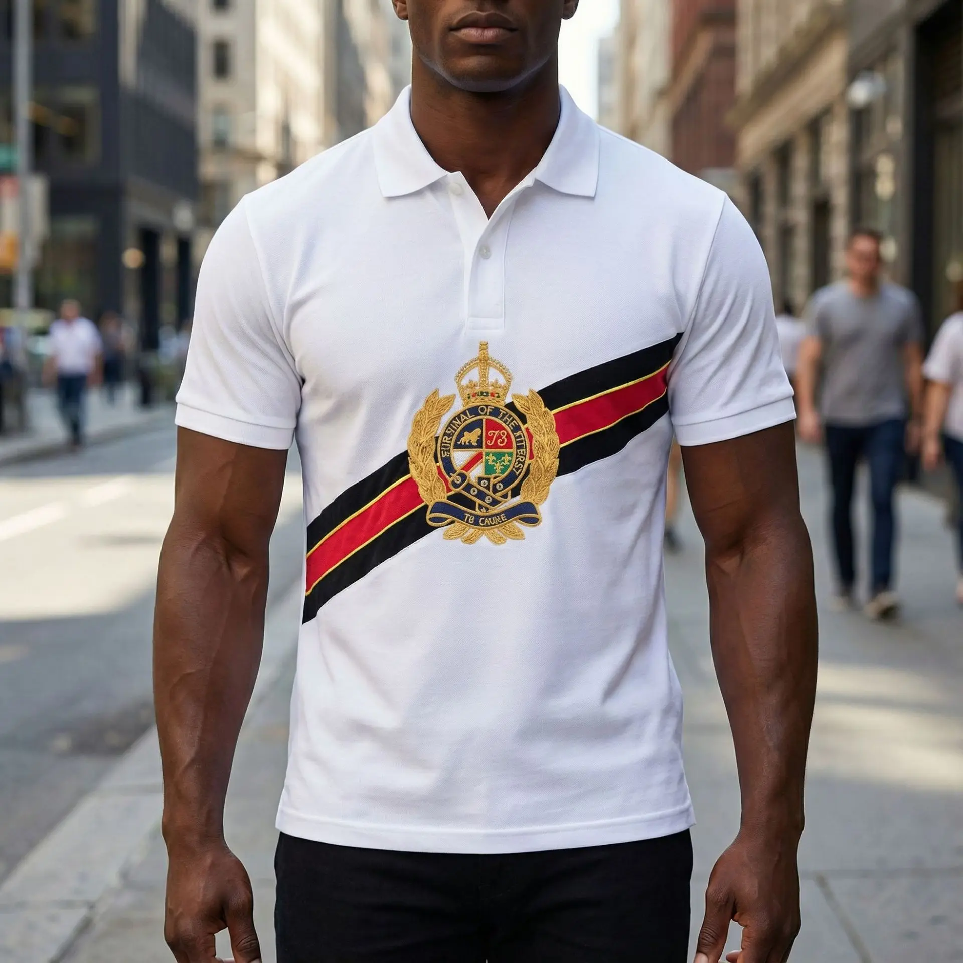 New Arrivals Men's Polo Shirt Classic Breathable Collar T-shirts Man Plus US Size Clothing
