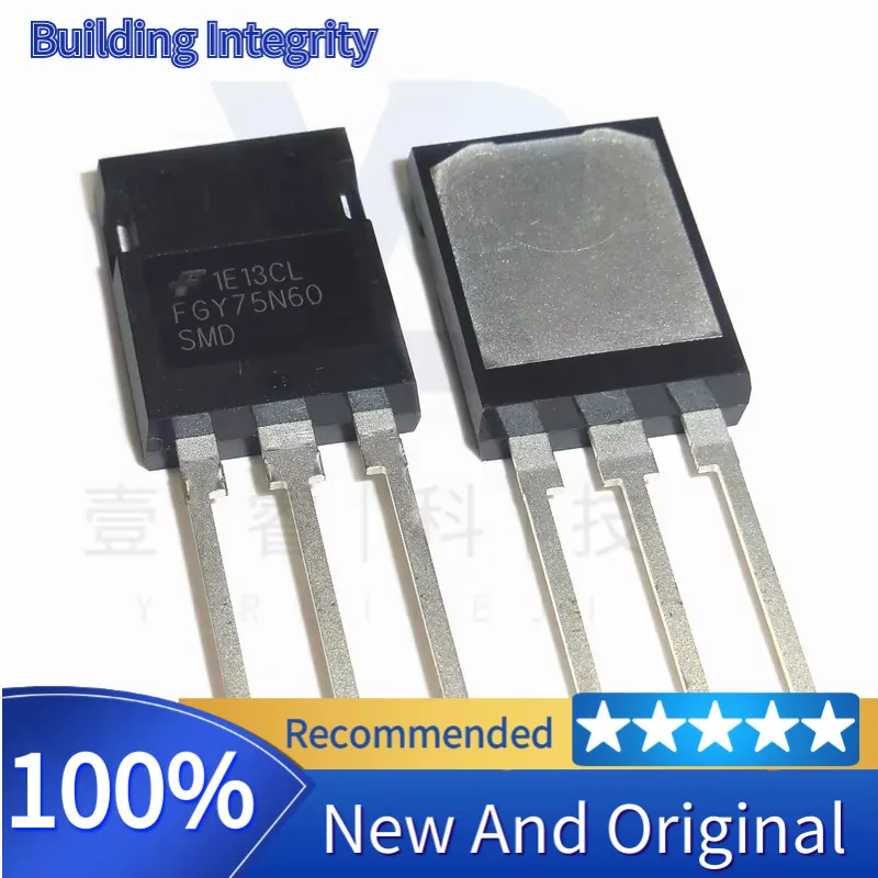 5PCS  100%Original stock  New   FGY75N60SMD 75A 600V TO247   IGBT