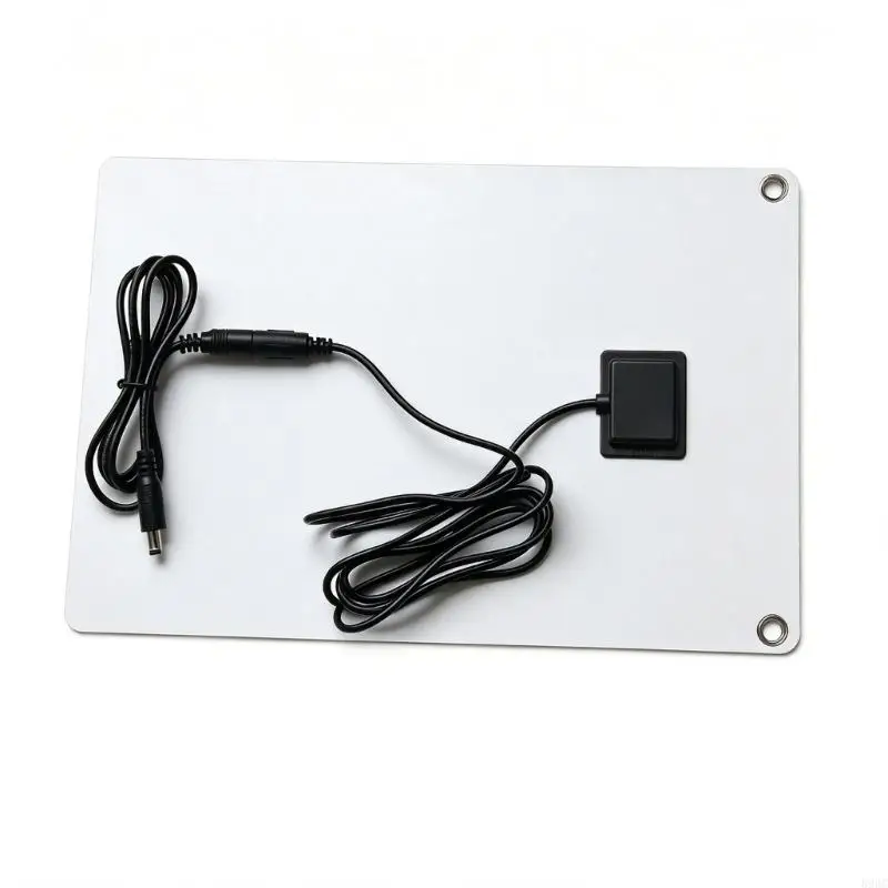 Portable 12V Photovoltaic Panel 11W Monocrystalline Energy Panel With Hanging Carabiners and Cable Wires for Camp Lights 896C