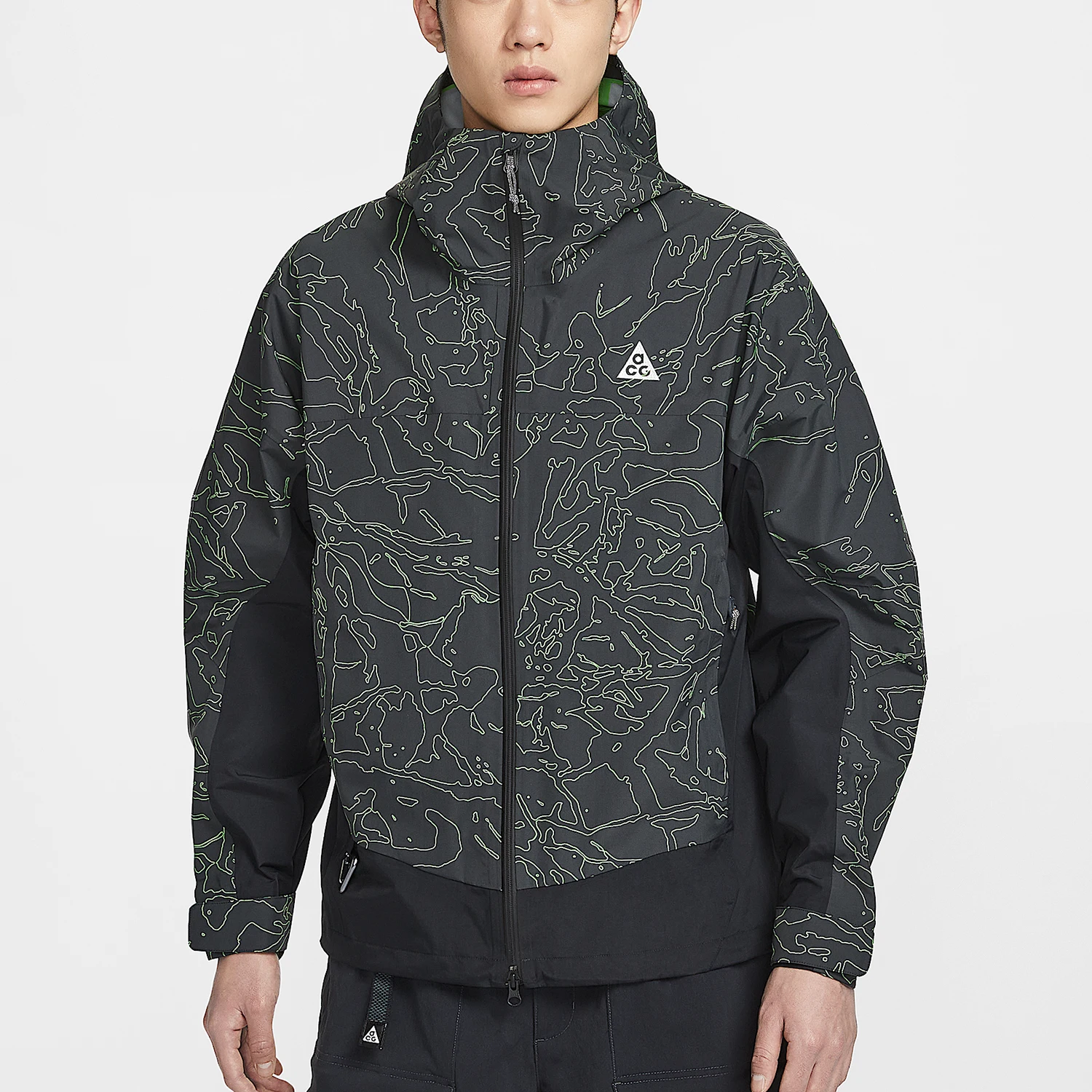 Nike Authentic Men's Loose Outdoor Sports Wear-Resistant Windbreaker IF0929-010