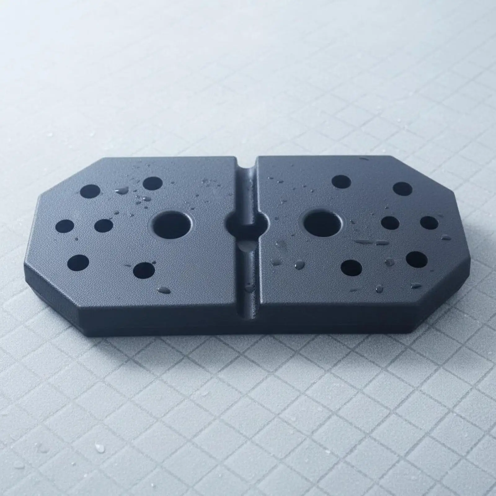 Fitness Equipment Accessory Rubber Coated Cement Weight Plate for Home Gym Cable Strength Machines
