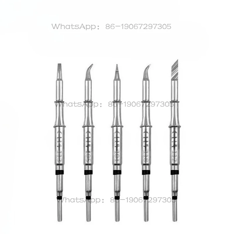 C115 Series Chisel Type Curved Cone Type Blade Type Soldering Iron Tip NANE/SE Soldering Station NT/AN115 Handle