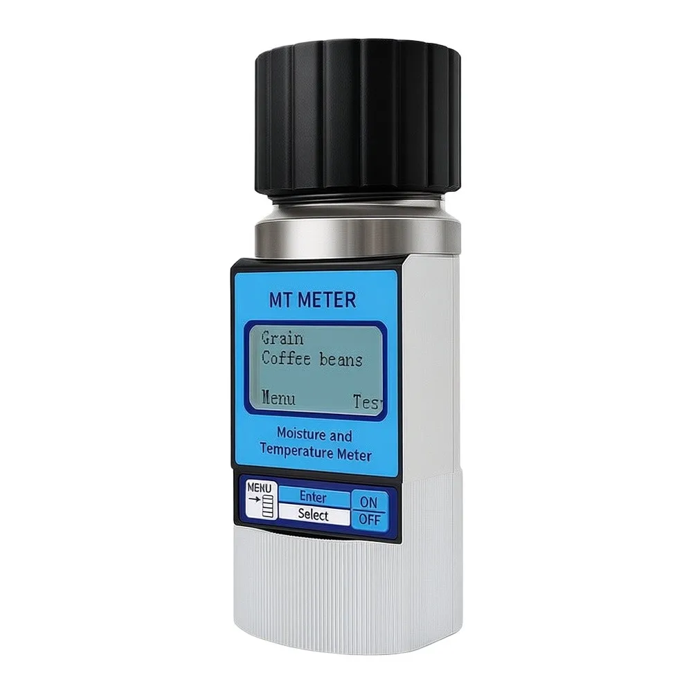 Portable Moisture Analyzer For 43 Kinds Of Grains Paddy Humidity Detector With LCD Display Automatic Calculation Farming Tool