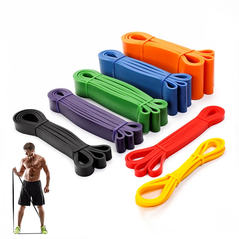 Elastic band Fitness male chest muscle resistance band Strength training track pull rope pull-up auxiliary power belt