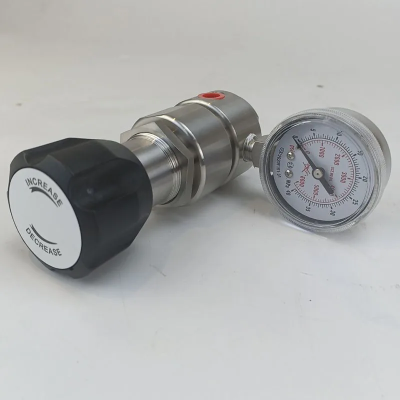 Factory Price Stainless Steel SS 316L Pressure Regulator For High Pressure Gas