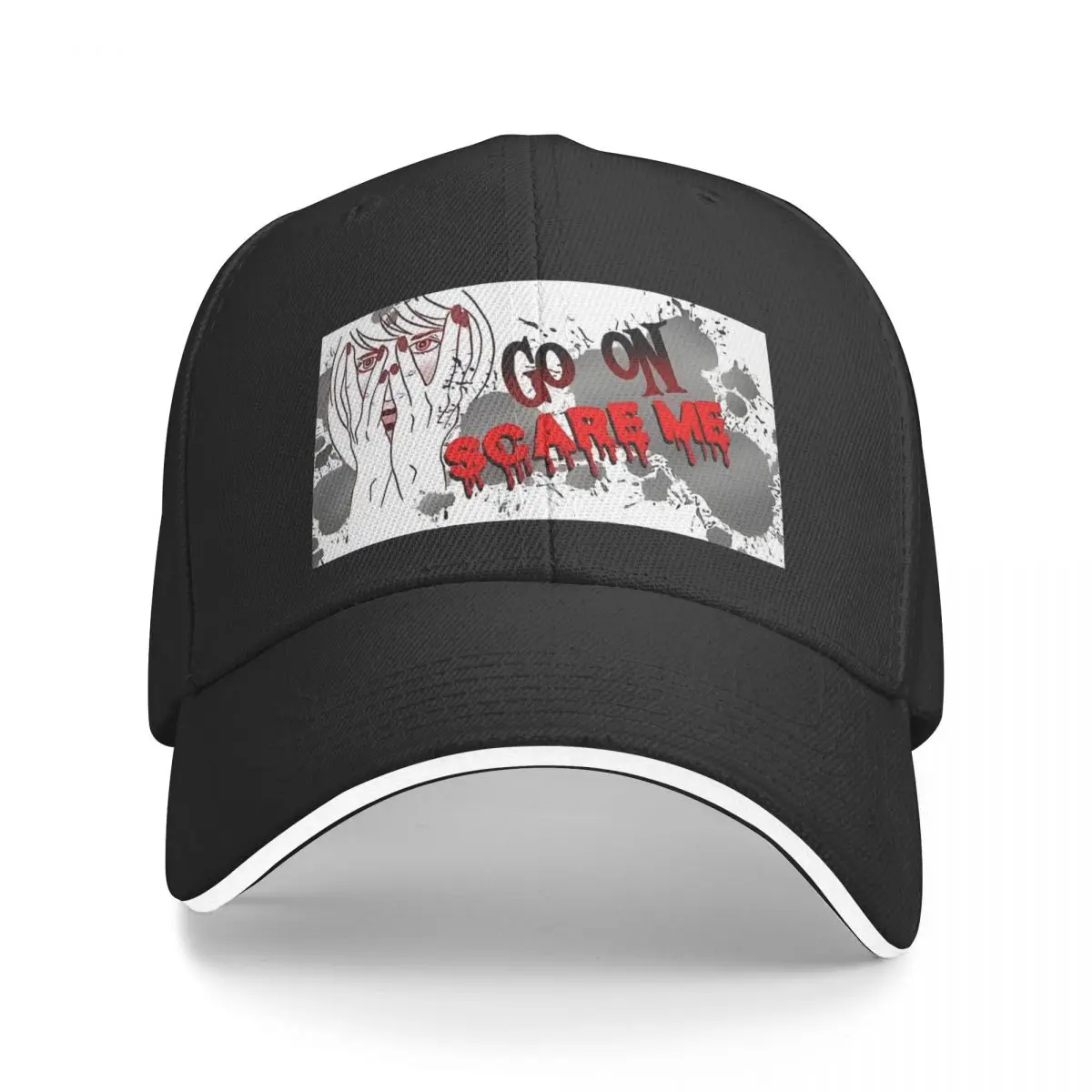 Go On, Scare Me Baseball Cap derby hat Dropshipping Brand Man cap Golf Women Men's