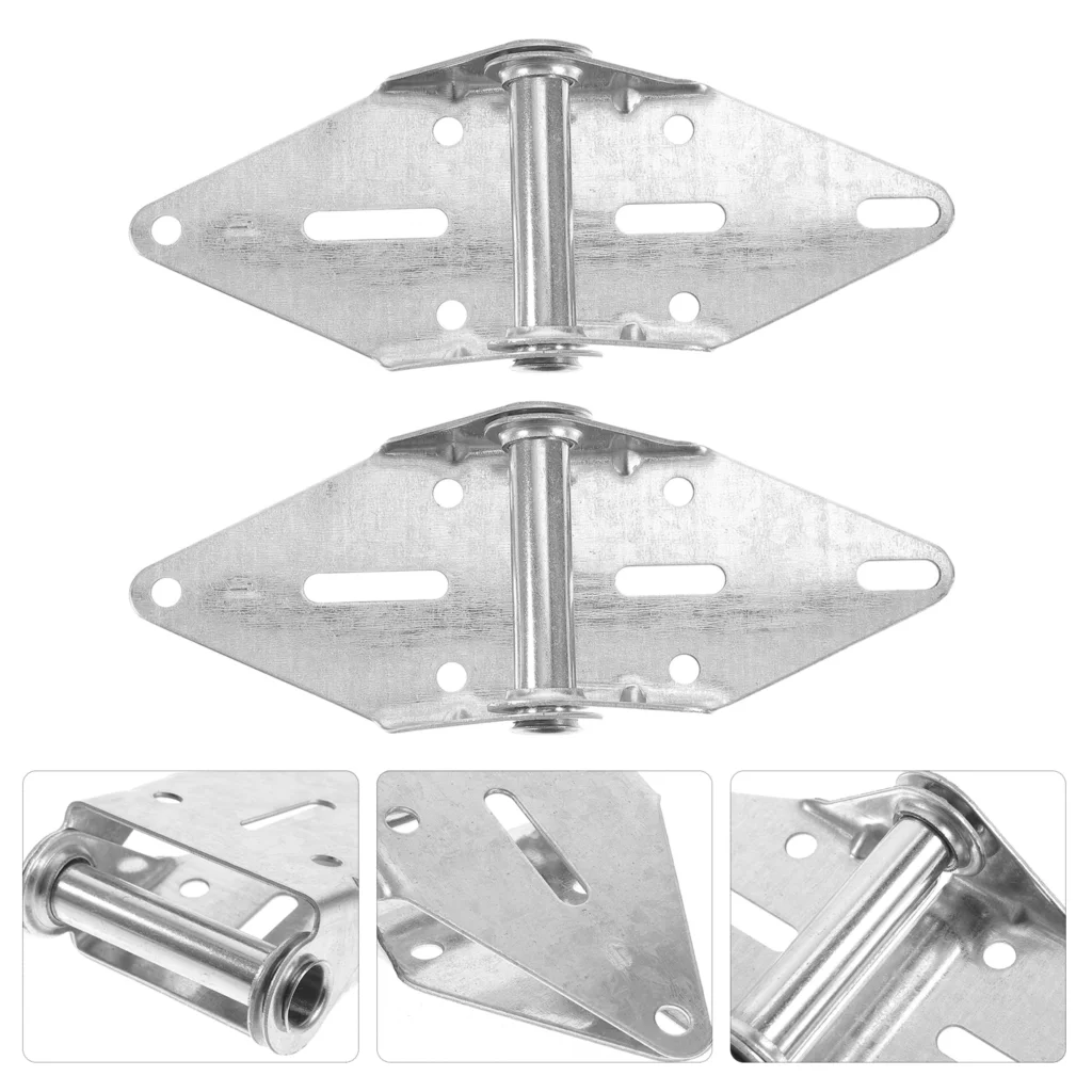 

2Pcs Garage Door Hinge Remote Control Shutter Door Electric Door Hinge Support Shaft Plate Hardware Fittings