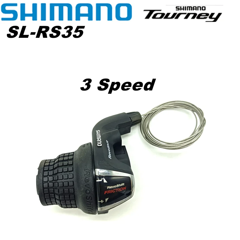 Original SHIMANO Tourney 3x6/7 Speed Shifters SL-RS35 REVOSHIFT Shift Lever 3×6s 3×7s 6v 7v 18 21 Speed Original parts