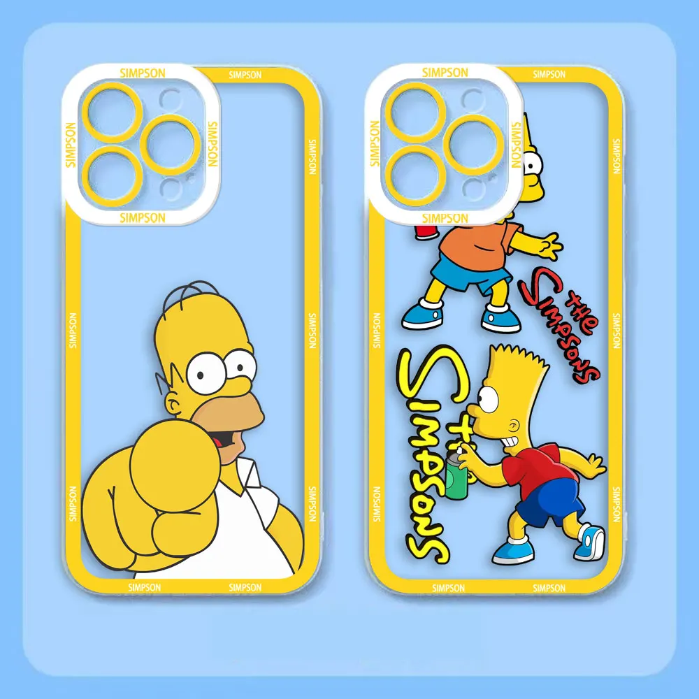 Donut S-Simpson H-Homer Cartoon Angel Eyes Clear Phone Case For OPPO RENO 11 11F 10 8 8Z 8T 7 7Z 6 6Z 5G 5 4 2 FIND X3 LITE Case