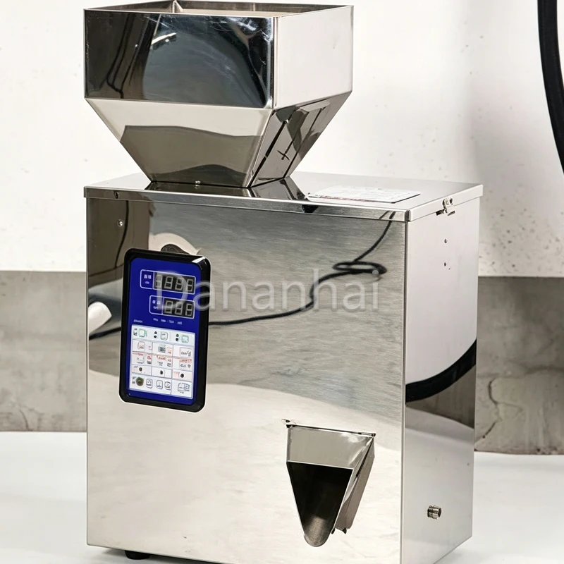 Multifunctional Commercial Stainless Steel Powder Packaging Machine Red Bean Screw Filling Machine for Business Use