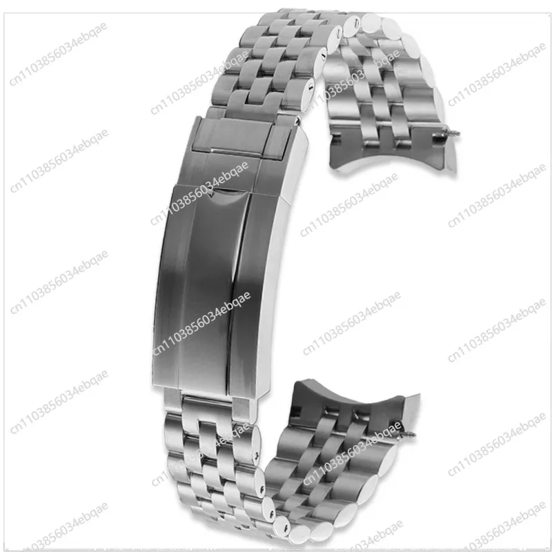 For The Five-bead Steel Band M79360N/M79363N Watch Bracelet, 22mm Curved Connector