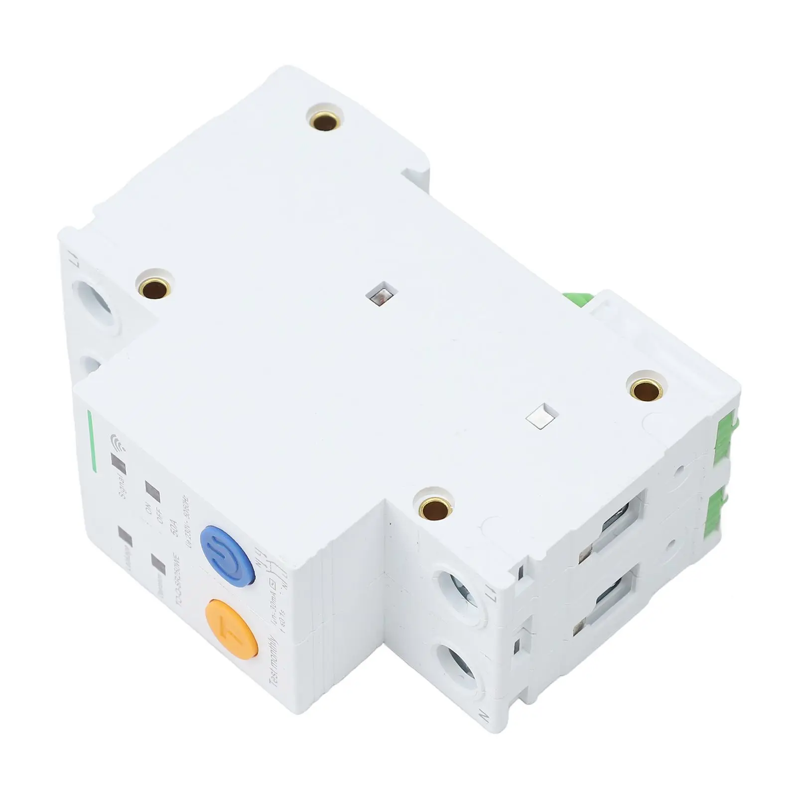 2 Pole 50A WIFI Circuit Breaker with Remote Access via For Ewelink APP for Home Appliance Monitoring and Control